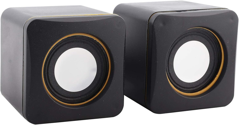 Computer Speakers for Desktop PC, Laptop, USB Powered External Stereo Speaker, V