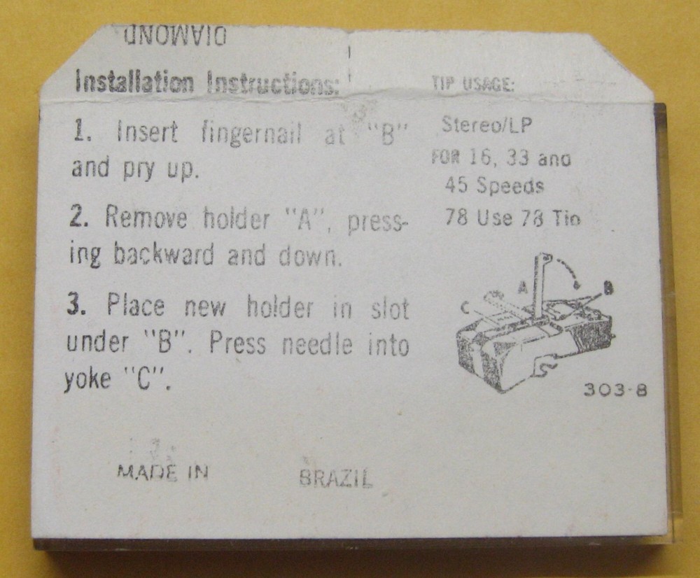 EVG Diamond Needle, 3005D