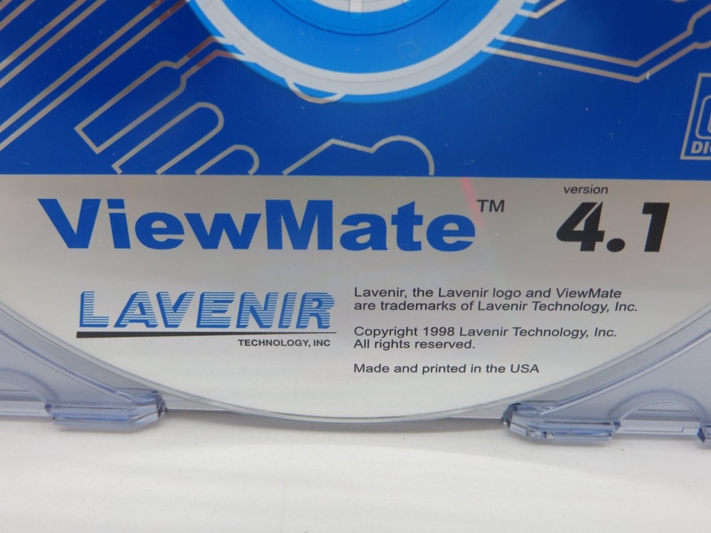 ViewMate Version 4.1 Computer Software Program (1998 CD-ROM)