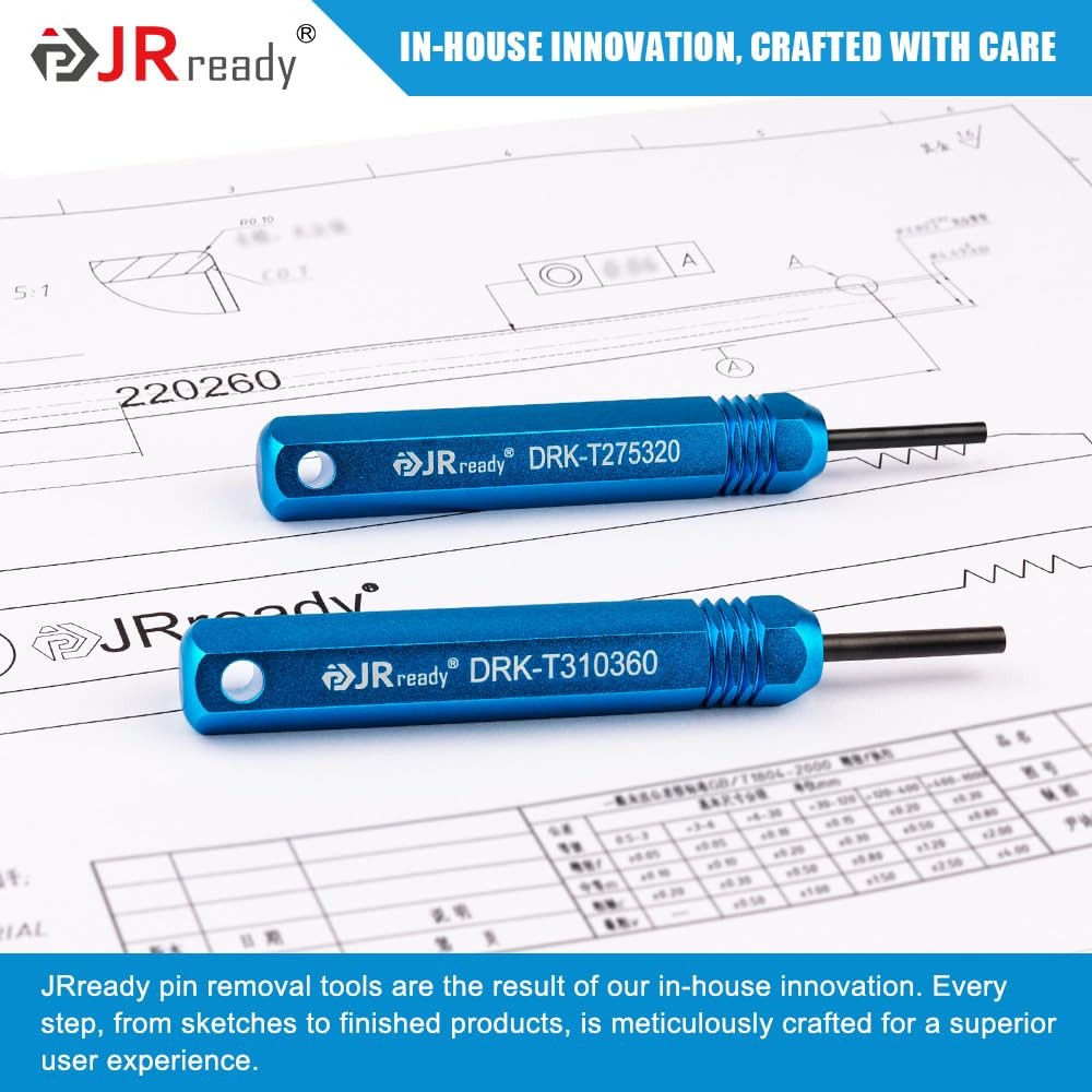 JRready ST5228 Extractor Tools,Removal Tools Kit for JST/AMP .062" /Molex...