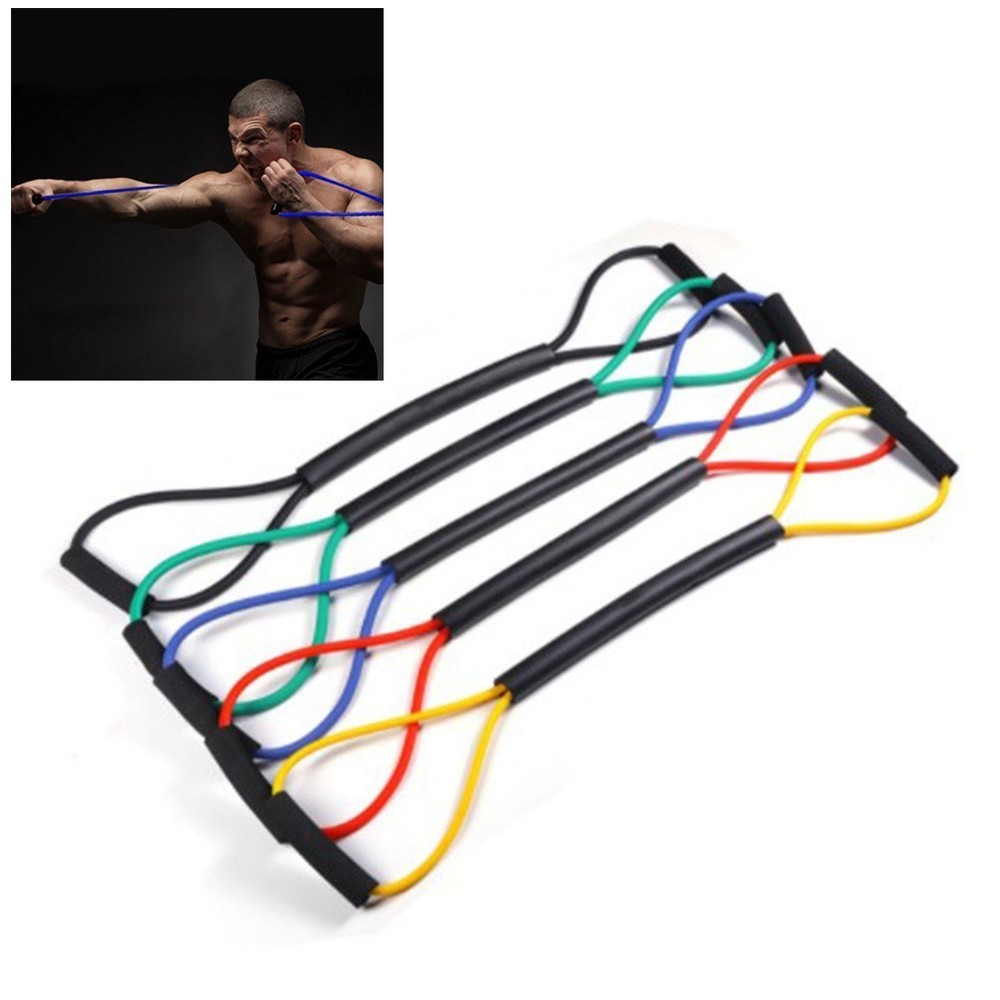 Bands Boxing Resistance Bands Boxing Exercise MMA Pull Resistance Rubber