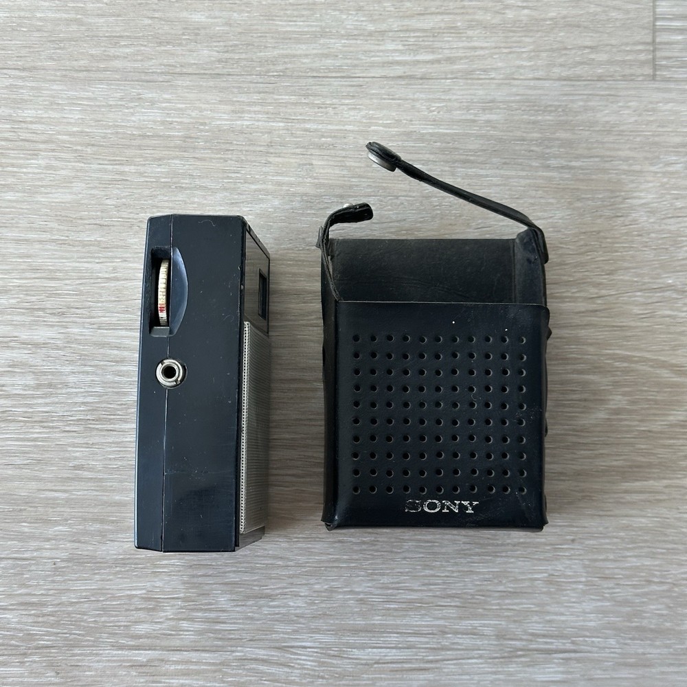 Sony 2r-28 Transistor AM Radio Tested Working with Case