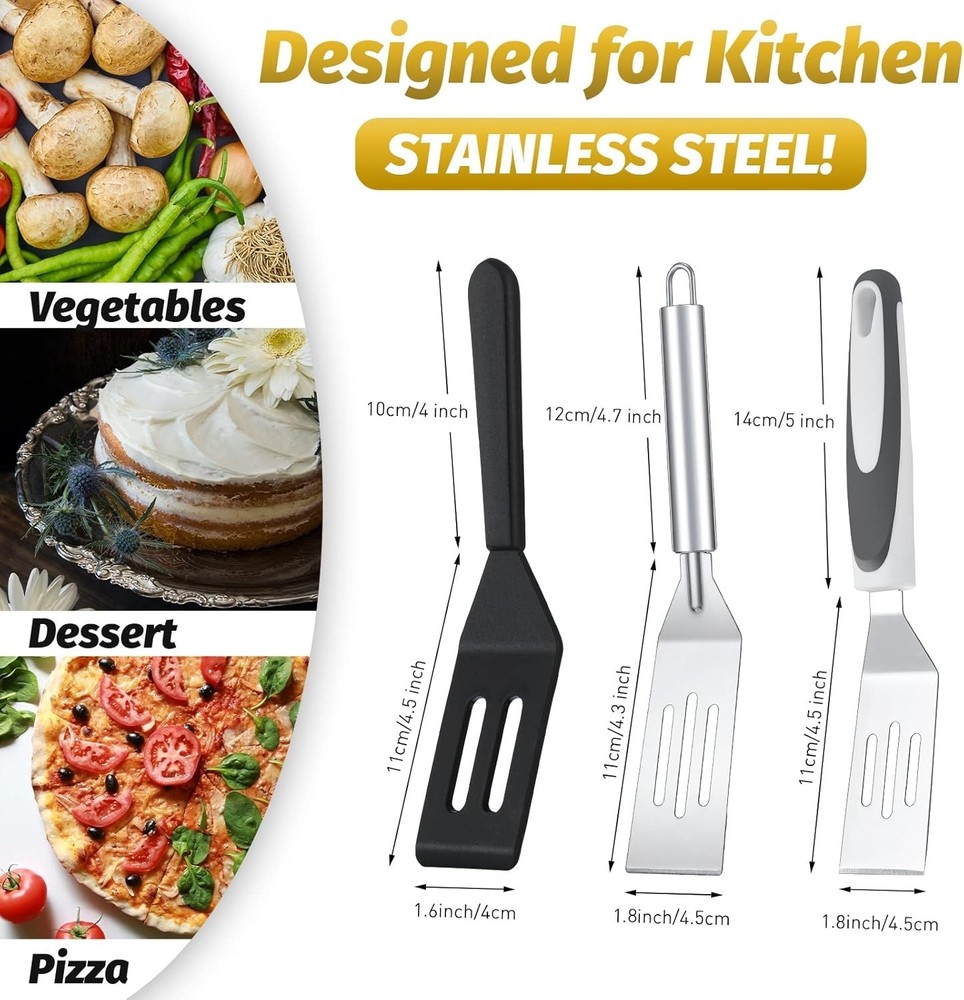PAMPERED CHEF - MINI SERVING SPATULA #2622 - NEW 4pack