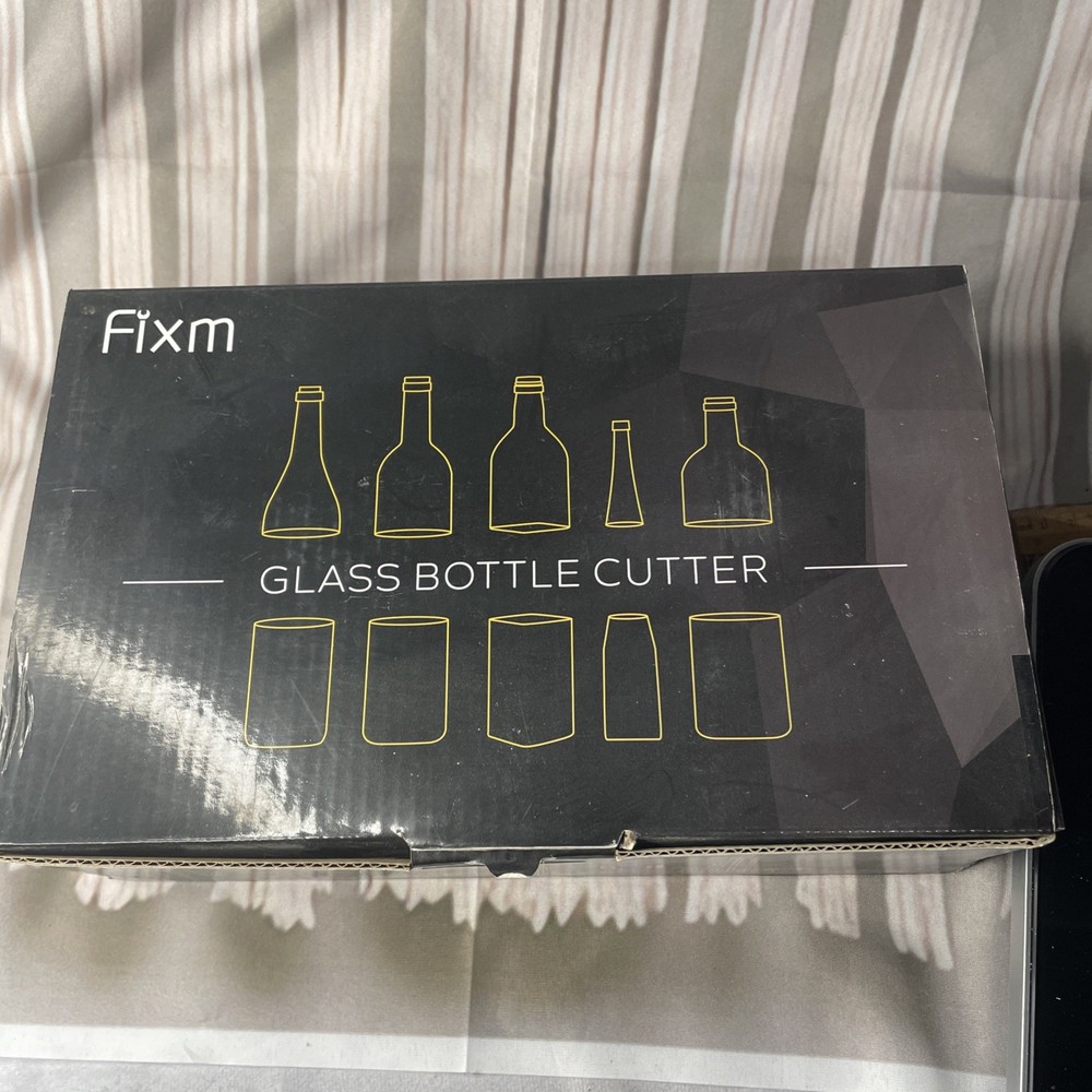Fixm Glass Bottle Cutter Kit - Grid Baseboard, Adjustable Baffle Complete