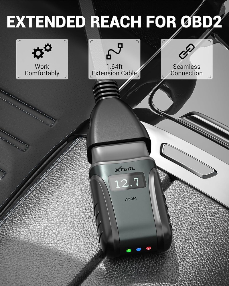 2026 XTOOL A30M KIT Bluetooth All System Car Diagnostic Tool OBD2 Code Scanner