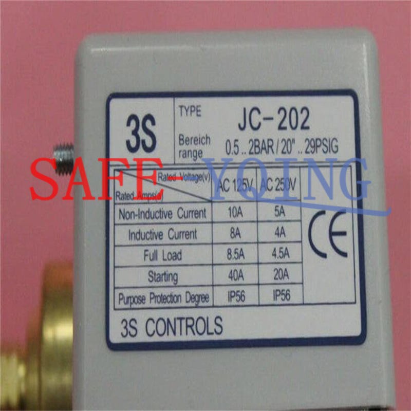 ONE NEW 3S JC-202 Pressure Switch