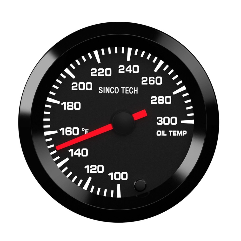 7 Color Gauge Kit 2" 52mm Automobile Backlight Pointer Car Meter with Sensor ...