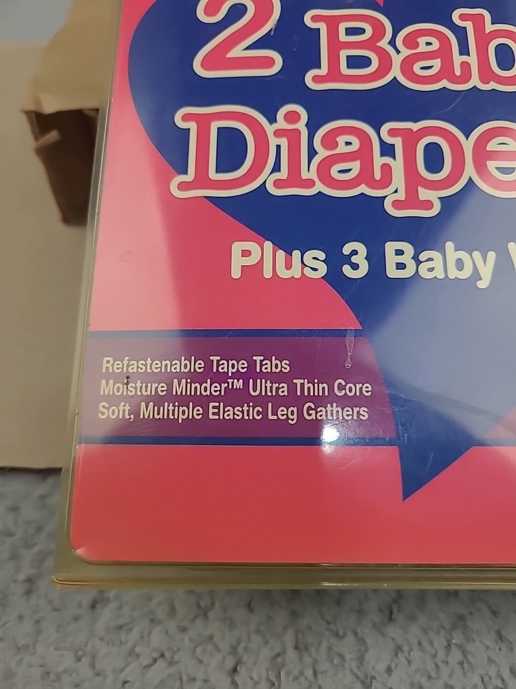 READ Pack Of 2 Plastic Diapers Large 22-37 Lbs