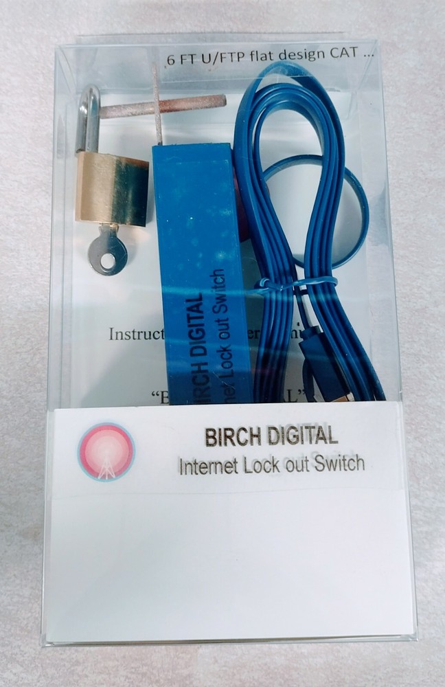Internet Lock Out Switch by Birch Digital - Physical Internet Security
