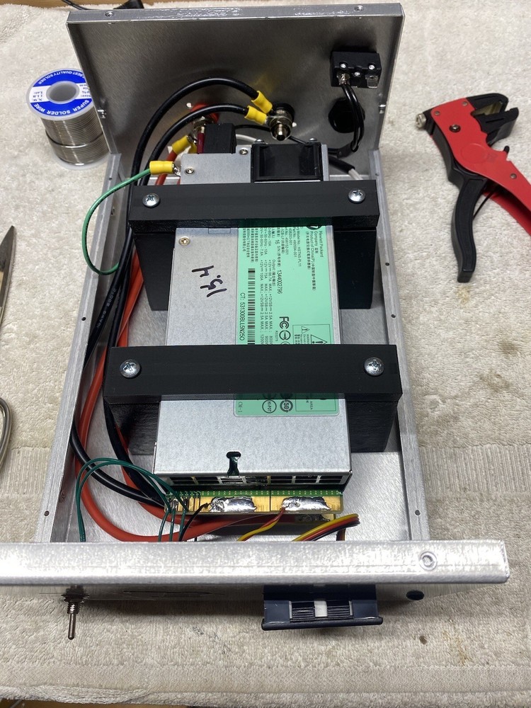 200 AMP VARIABLE VOLTAGE CUSTOM POWER SUPPLY VOLTAGE 12.5-15.5v
