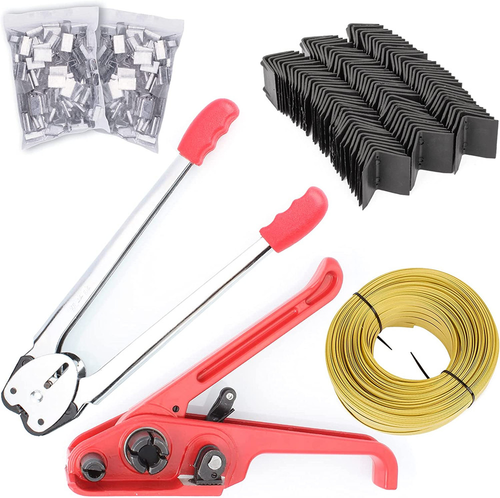 Pallet PP Plastic Strapping Kit, Packaging Banding Tensioning Tool, He