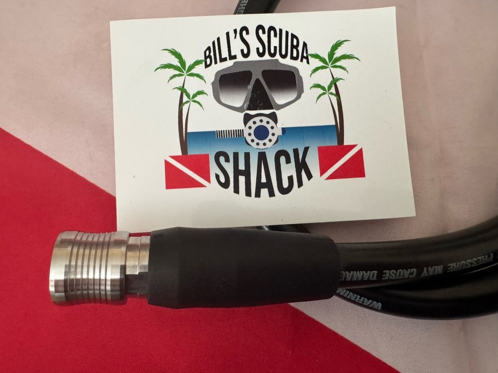 ATOMIC SCUBA SS1 OCTO/ INFLATOR HOSE WAY COOL !