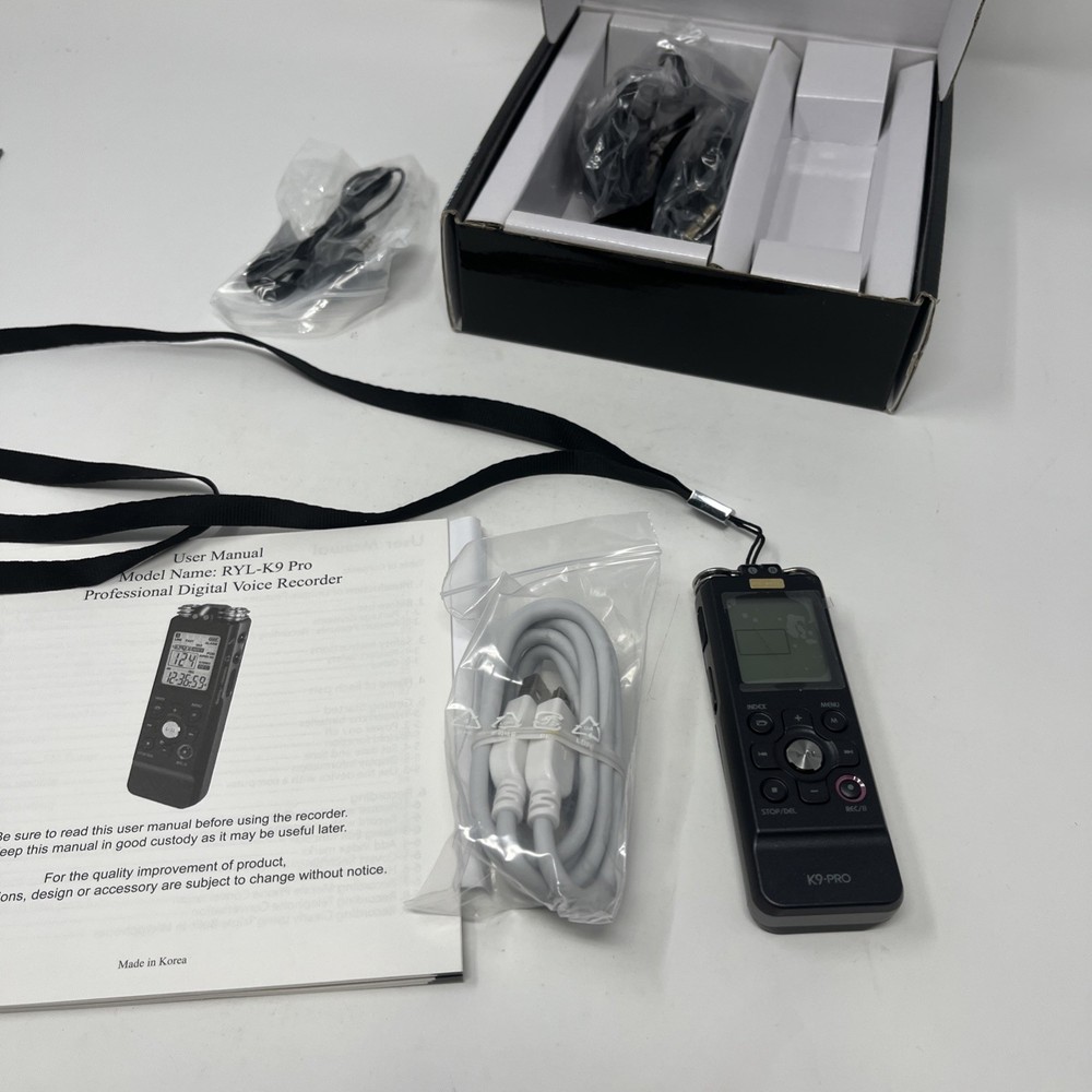Digital Voice Recorder RYL-K9 Pro 8GB
