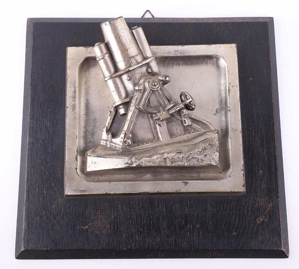 GERMAN WW2 TRENCH MORTAR PLAQUE