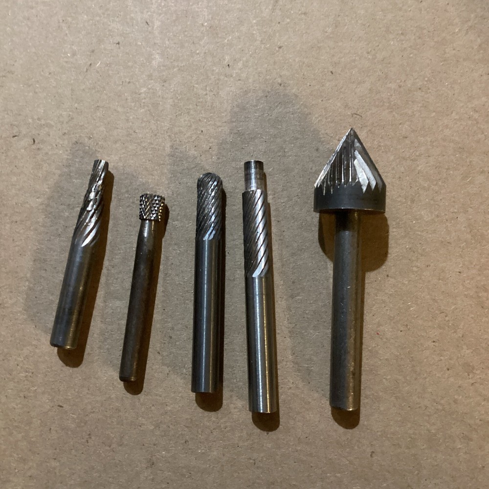 Lot of five Rotary Files
