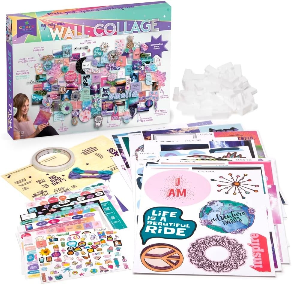 Craft-tastic DIY Wall Collage