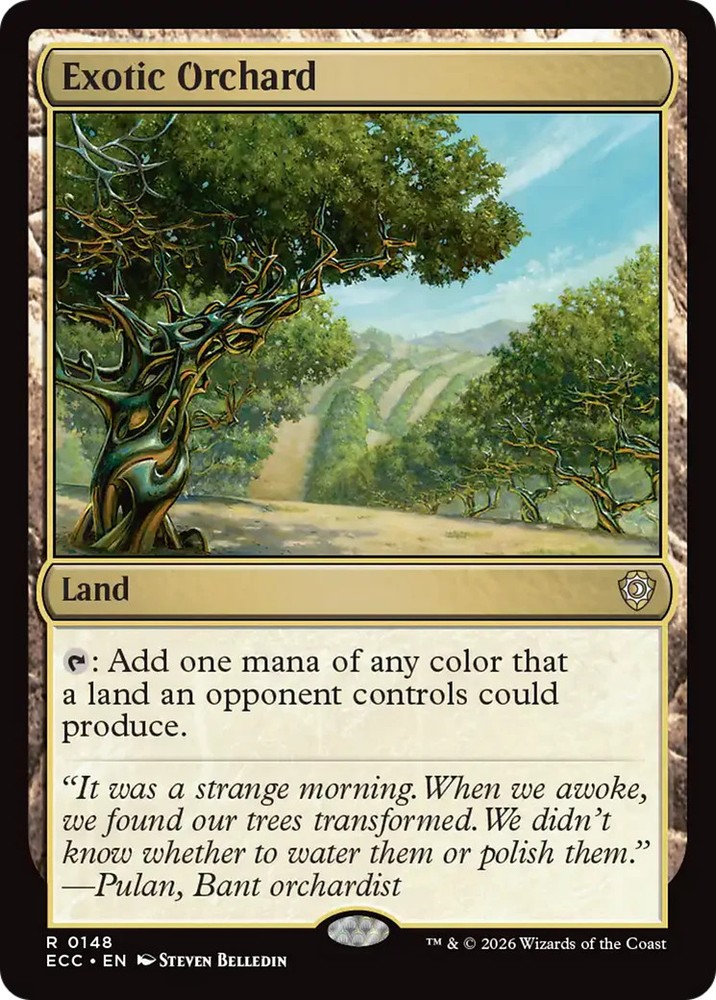 Exotic Orchard [Lorwyn Eclipsed Commander]