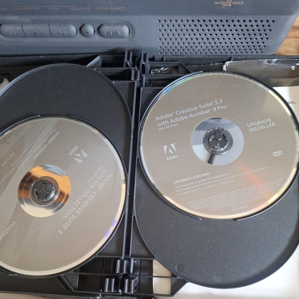 Adobe Creative Suite 3 Master Collection Mac Windows Untested