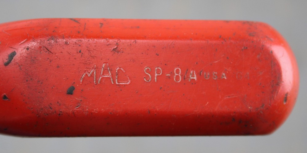 Mac Tools Gasket Carbon Scraper Set RED Hard Handle SP8A