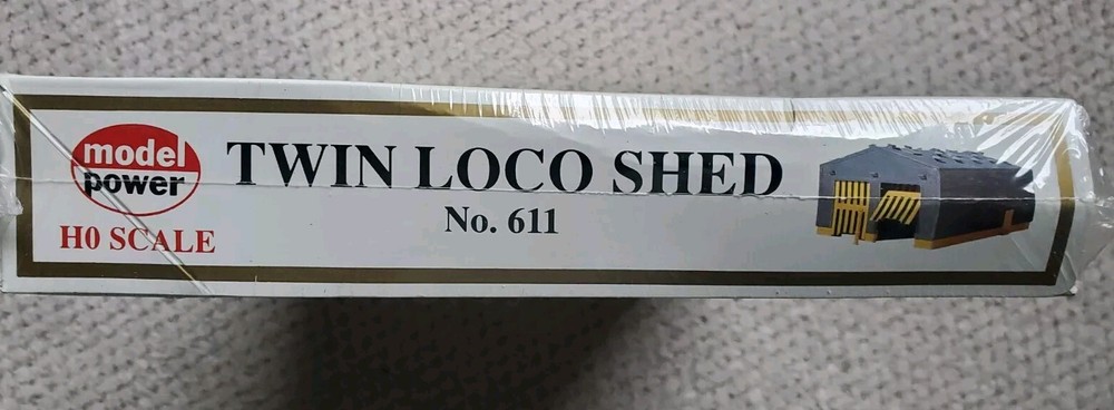 Model Power Twin Logo Shed - UNOPENED