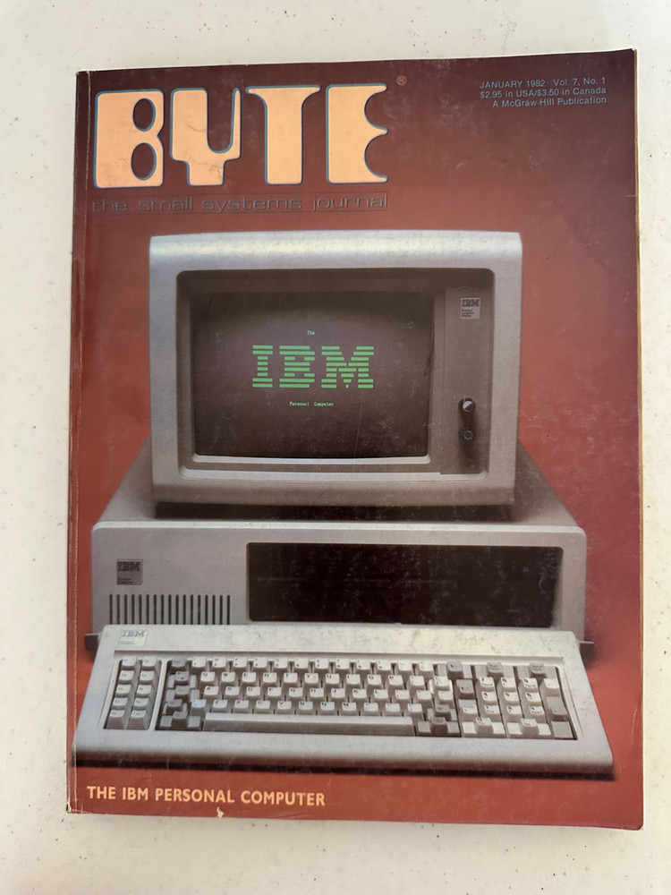 BYTE Small Systems Journal lot 1980s vintage early computers IMB Apple Mac PC