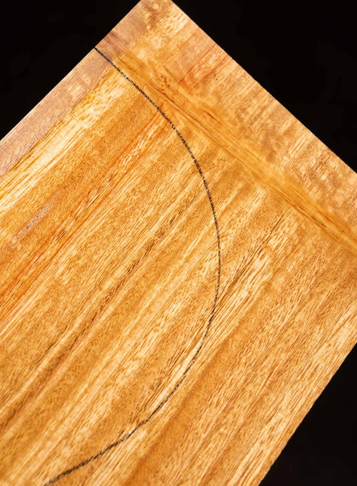 Eucalyptus Ukulele Set #31, Baritone Size Back and Sides