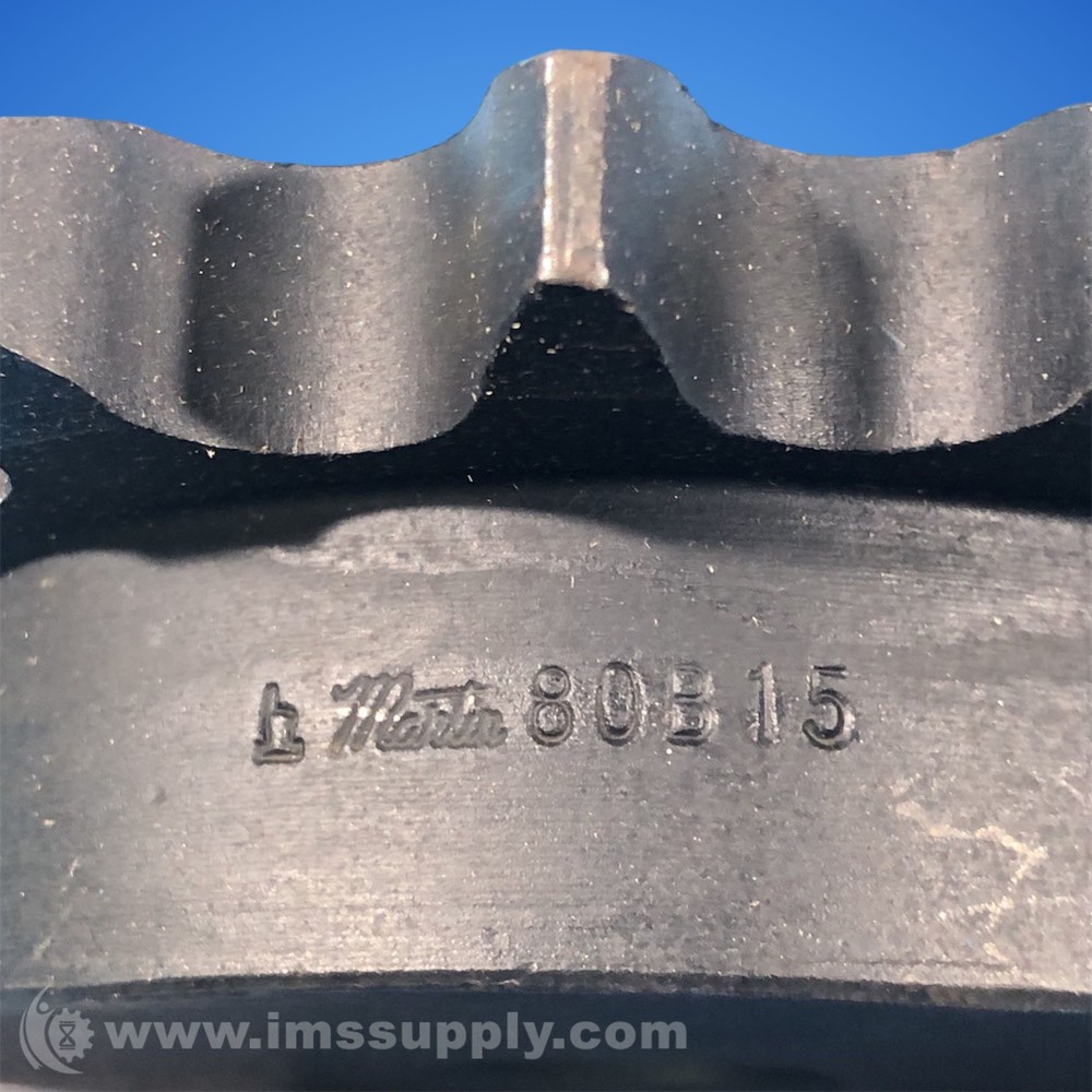 Martin 80B15 Steel Solid Bore Sprocket FNOB