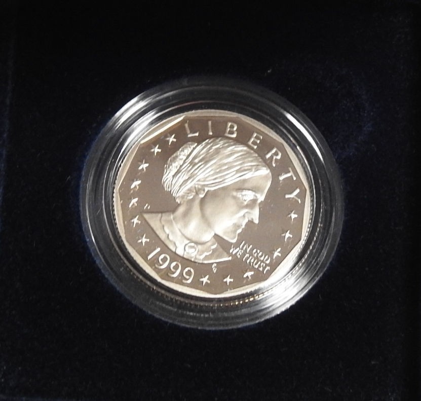 1999 Susan B. Anthony dollar proof