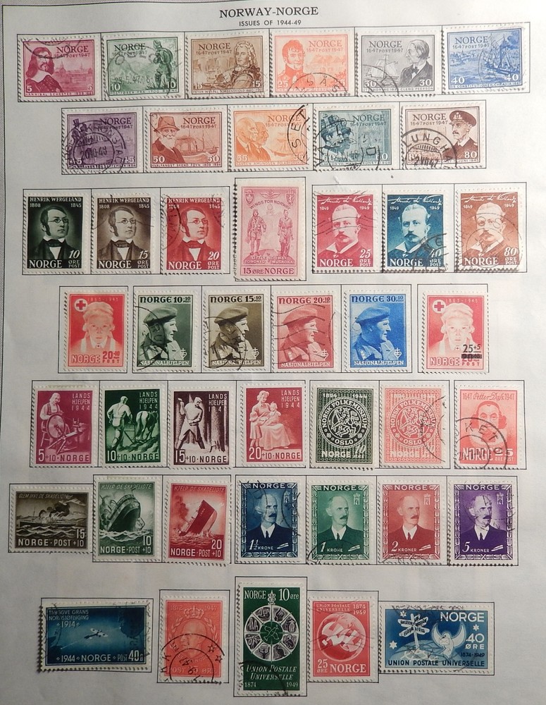 Norway Collection 1954-1969, Mixed Mint & Used