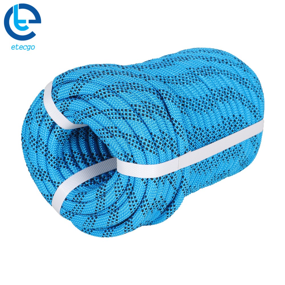 3/8" × 100' 3520Lbs Arborist Tree Rope Premium Braid Polyester Rope