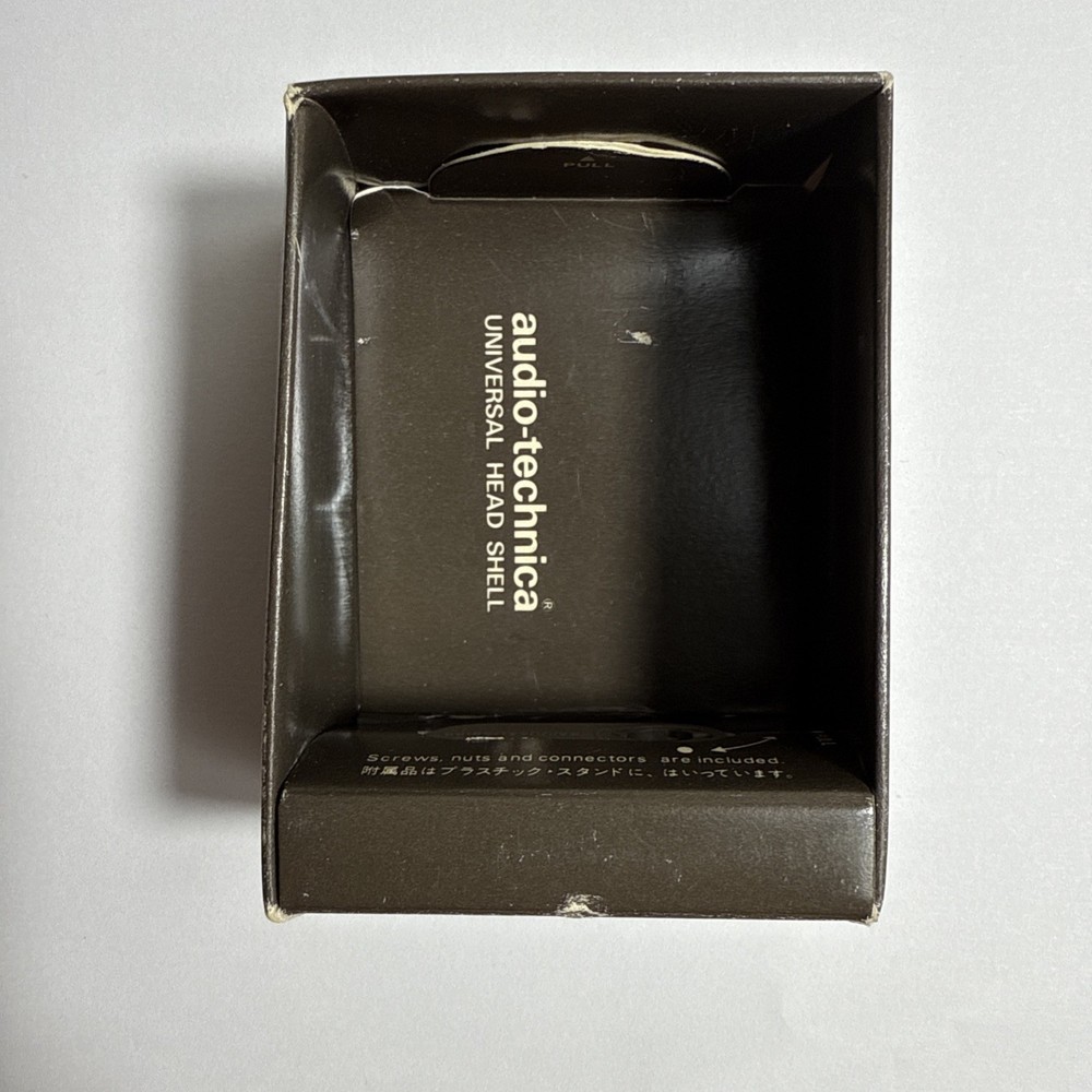 Audio Technica AT-S Universal Head Shell Box and Hardware Only No Shell Include