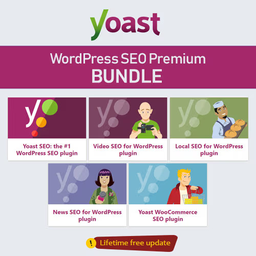 Yoast SEO Premium Bundle WordPress SEO Plugins Pack | GPL | Free Updates