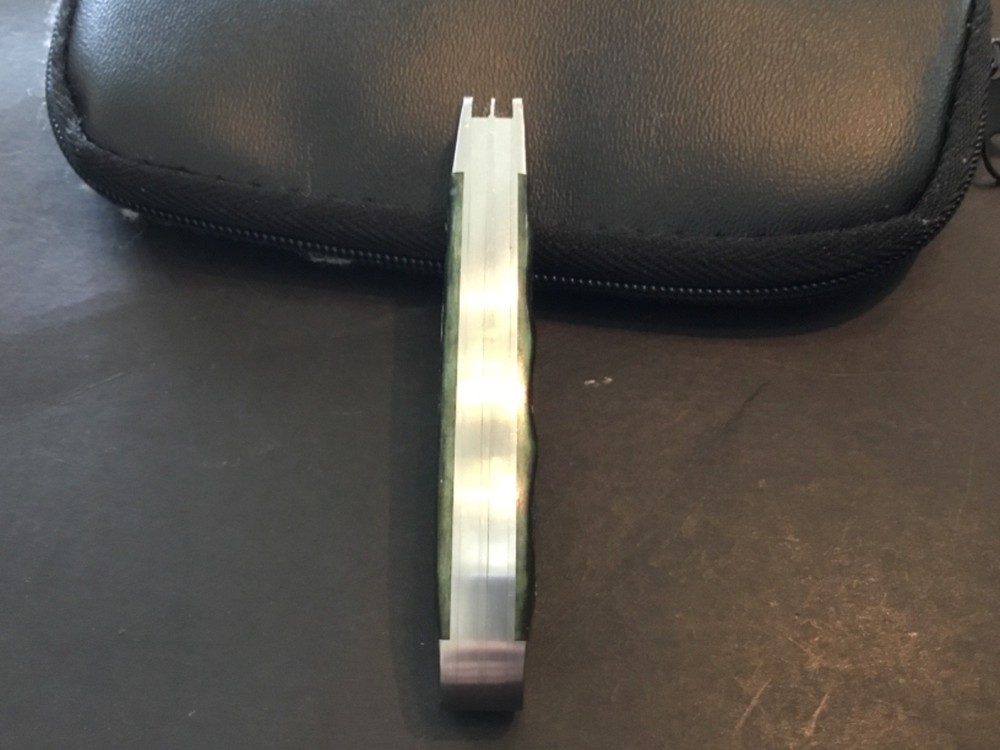 Custom Joel Chamblin 2bld Slipjoint Folder Folding Knife