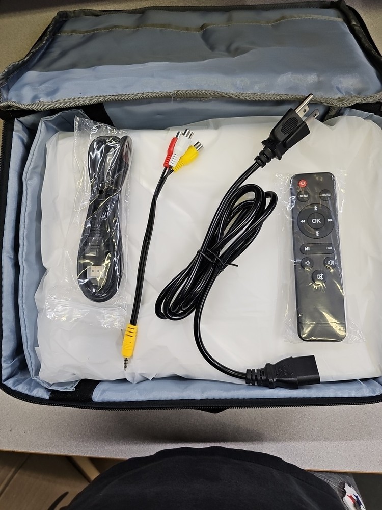 JIFAR Projector LED-portable Wired - Tested