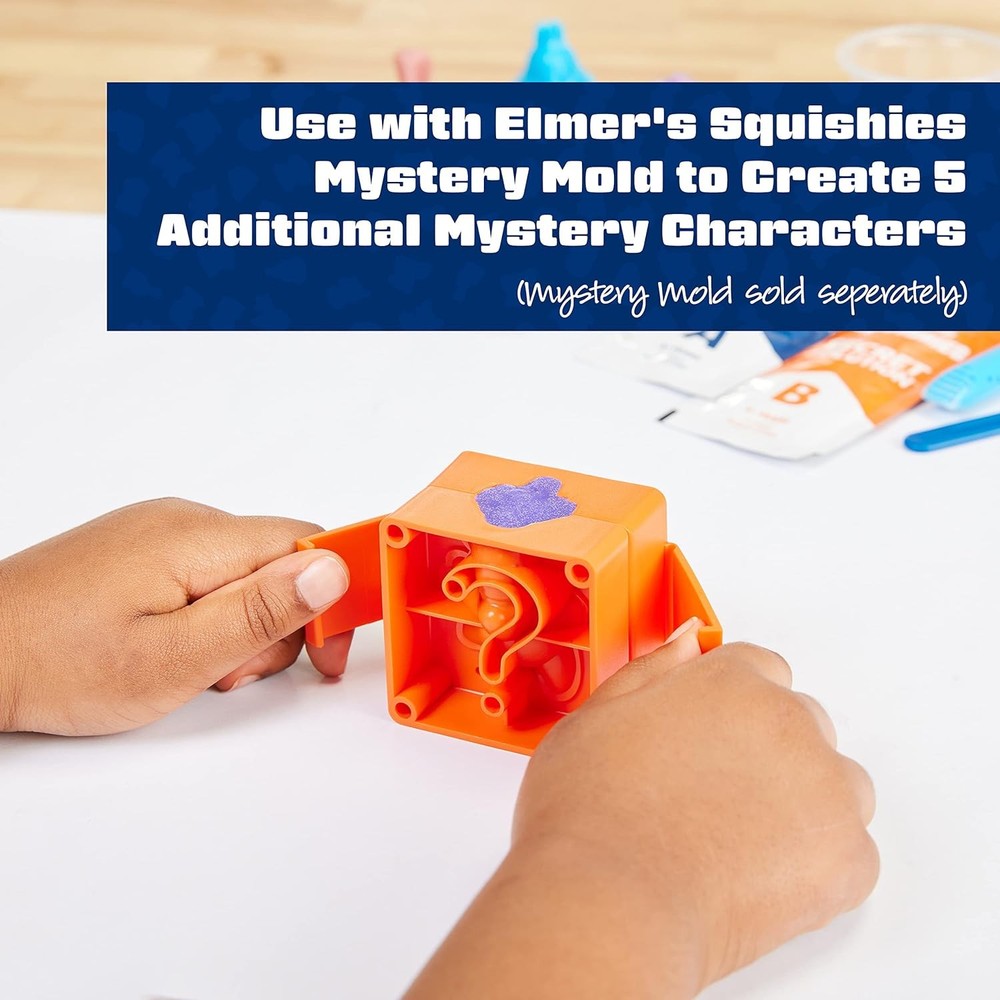 Elmer’s Squishies Refill Pack, Kids Activity, Mystery Characters, multi