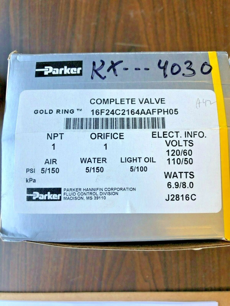 PARKER 16F24C2164AAFPH05 VALVE