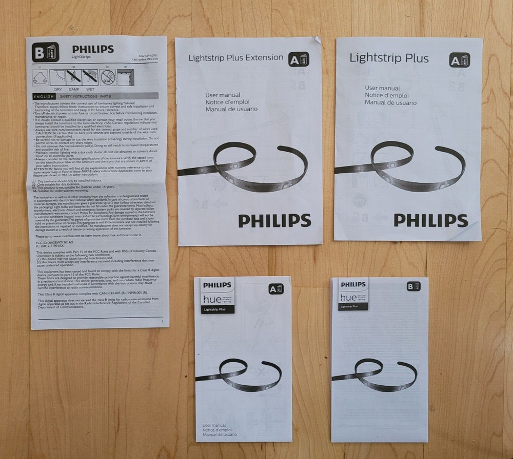 Philips Hue LED Light Strip Manual & Operations Guide