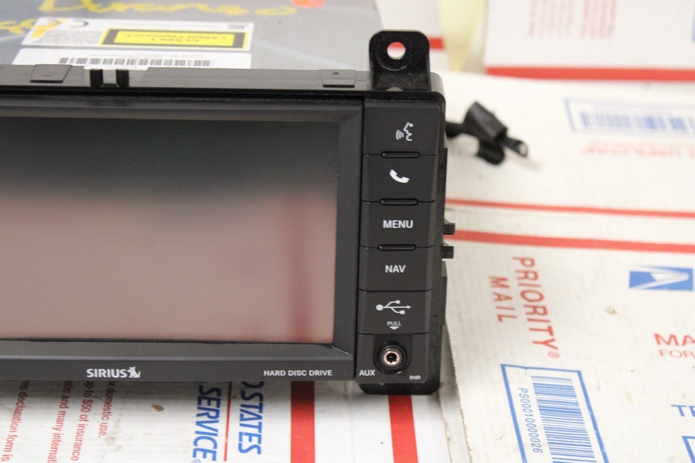2011 2012 2013 DODGE DURANGO NAVIGATION RADIO DISPLAY SCREEN OEM