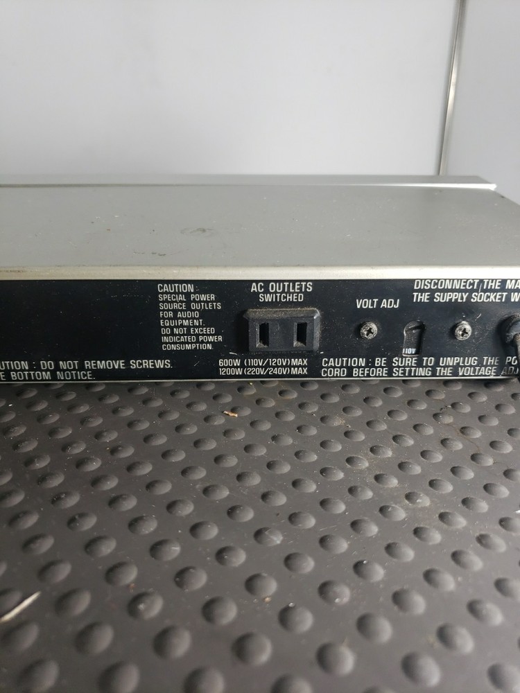 Vintage Silver Technics Audio Digital Timer SH-4020 Japan Tested & Working