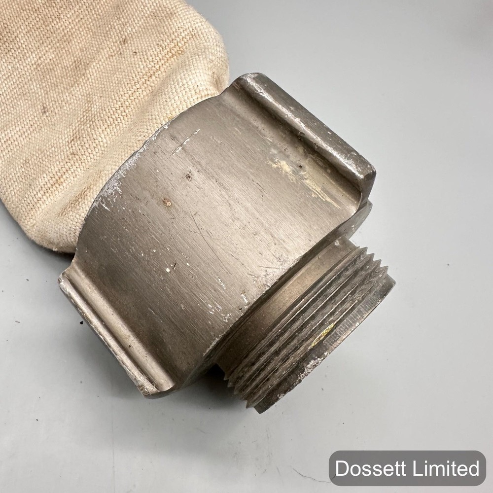 3 Inch Fire Hose with 2-1/2 Inch Threaded Coupling NH FM Canvas Type Adapter