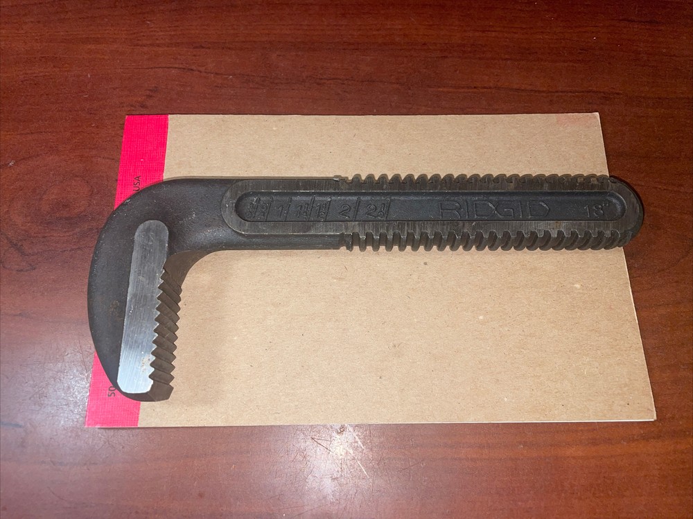 Ridgid 18 Inch Pipe Wrench Replacement Hook Jaw