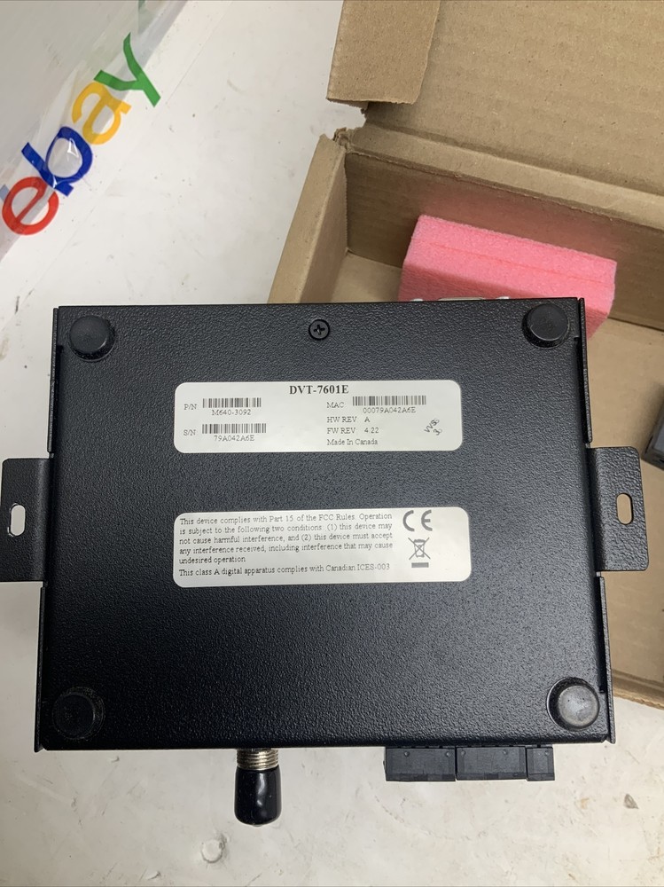 Dvtel DVT-7601E Securelink Encoder Flit Systems Video Server (IP Transmission)