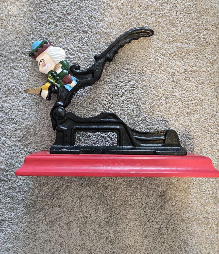 Vintage Cast Iron Metal Nutcracker