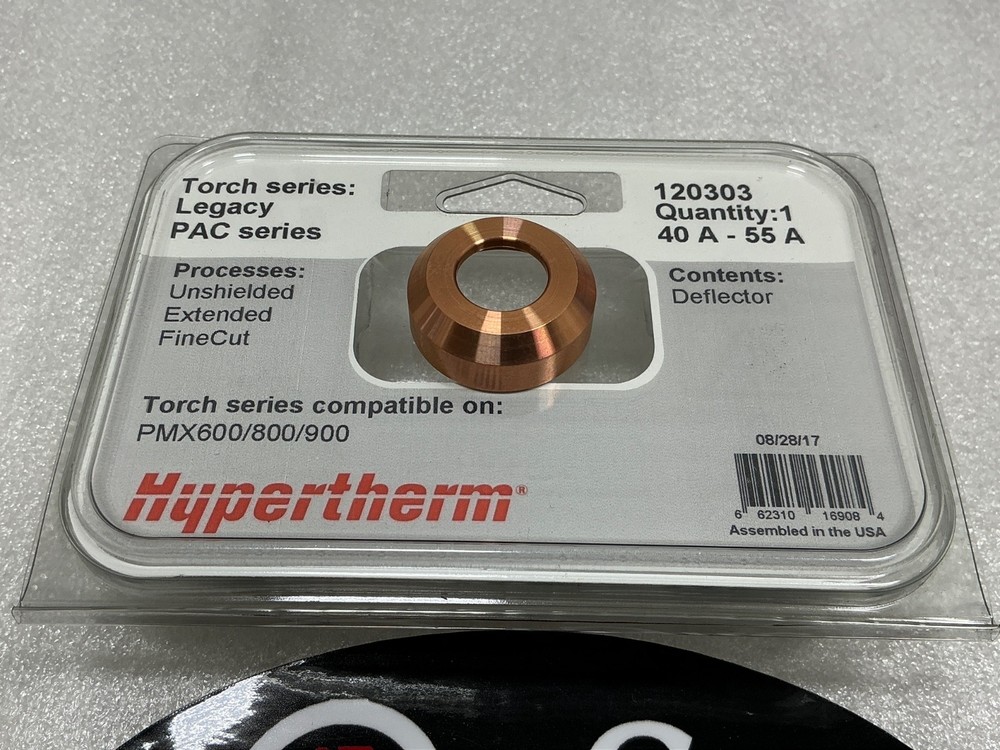 HYPERTHERM 120303 PLASMA CUTTER DEFLECTOR LEGACY PAC SERIES