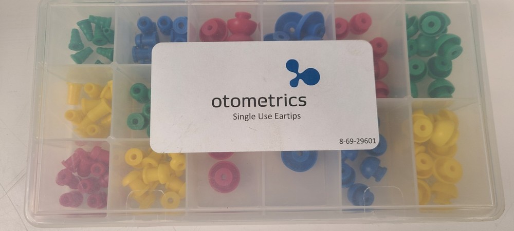 NO TARIFF FREE SHIP Lot Audiology Eartips Tympanometry Tips Otometrics