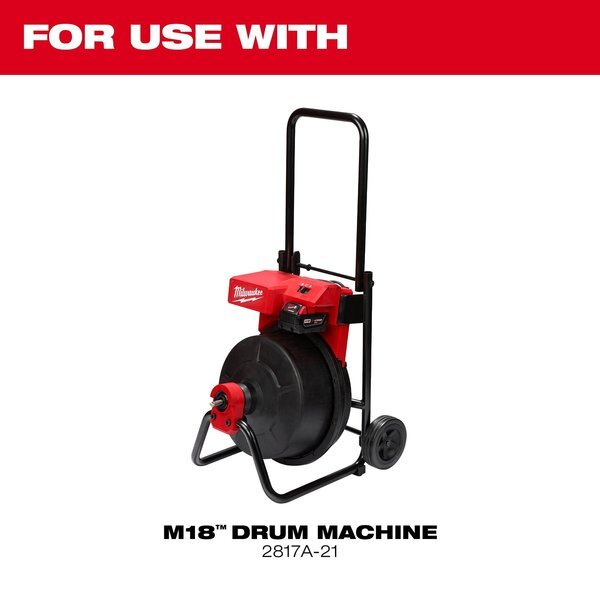 Milwaukee Tool 48-53-2776 3/8 In. X 75 Ft. Inner Core Drum Cable