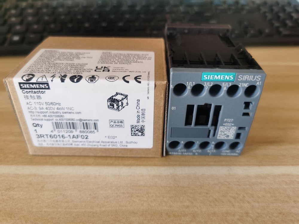 1PCS Contactor AC110V  3RT6016-1AF02 3RT60161AF02
