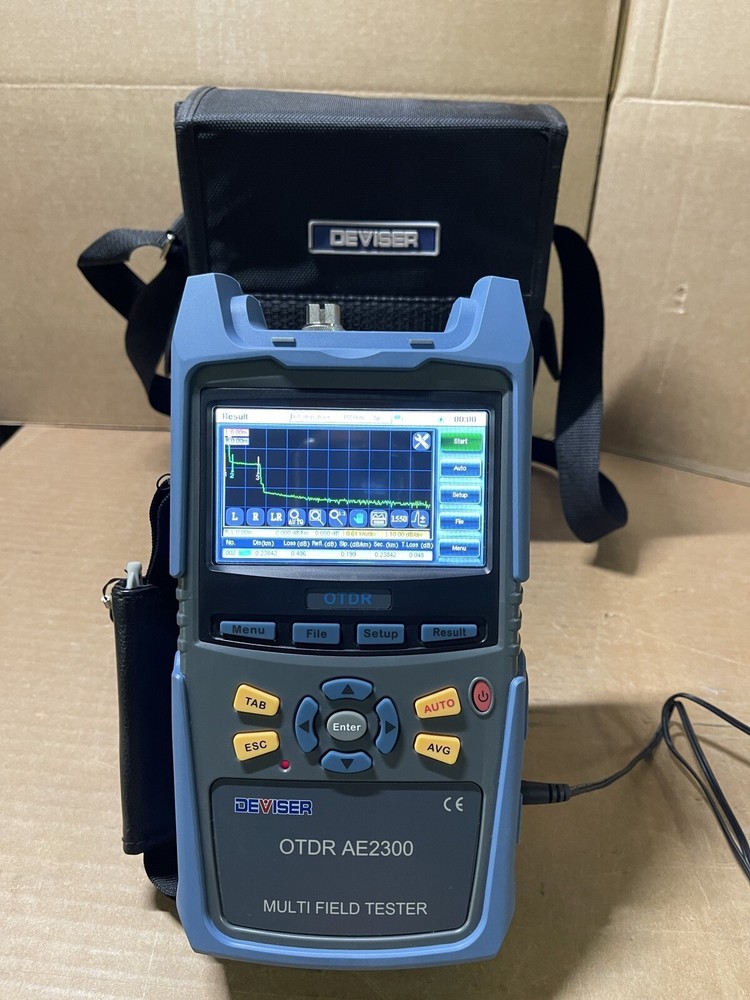 DEVISER OTDR AE2300 Optical Time Domain Reflectometer Deviser Multi Field Tester