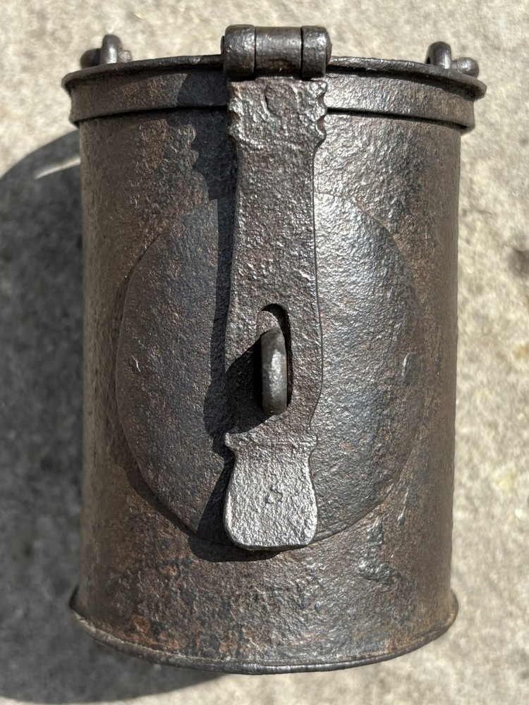German Wrought Iron Alms Box 16th/17th Century