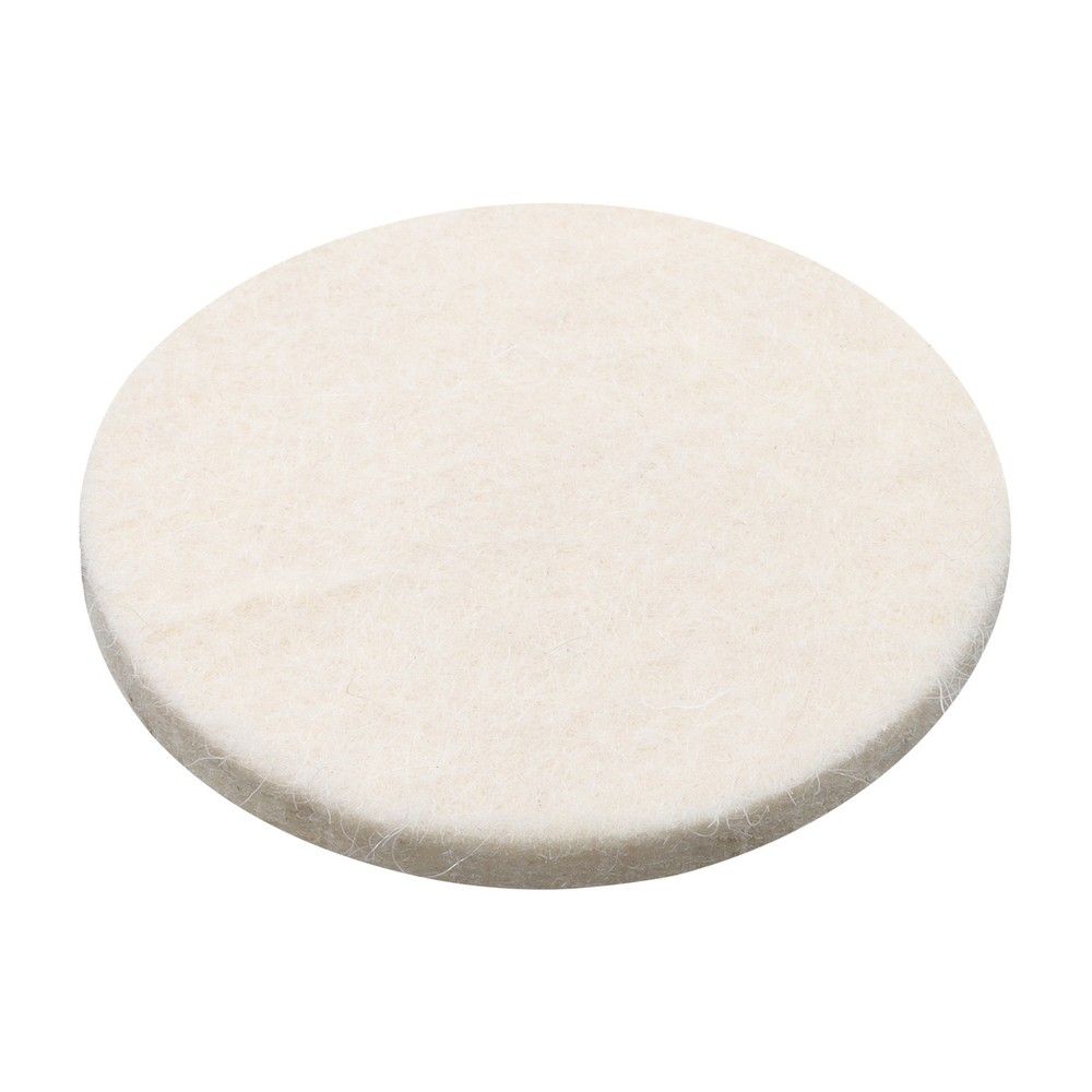 LABLT 30× 2" Compressed Wool Fabric Sanding Disc Buffer Pad Holder w/ 1/4" Shank